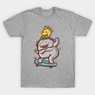 Monsters with Surf skate T-Shirt